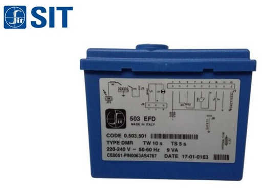 SIT ATEŞLEME KARTI EFD 0.503.501 BRT NOVELLA RAI, PV, FABULA ARS 997354 UNOBLOC